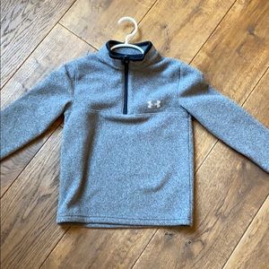 Boys fleece under armor 1/4 zip